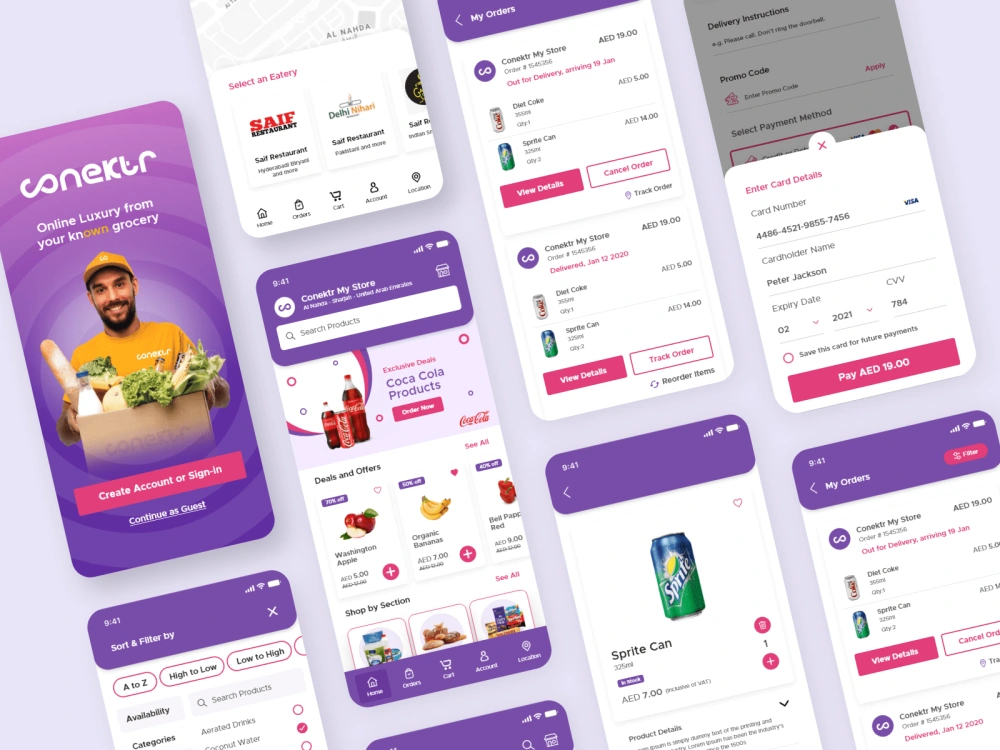An amazing UI/UX design for mobile app | Upwork