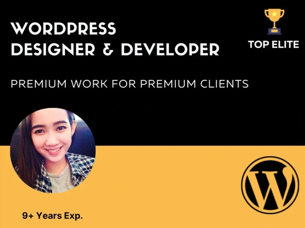 An expert web developer to build a professional WordPress website. | Upwork