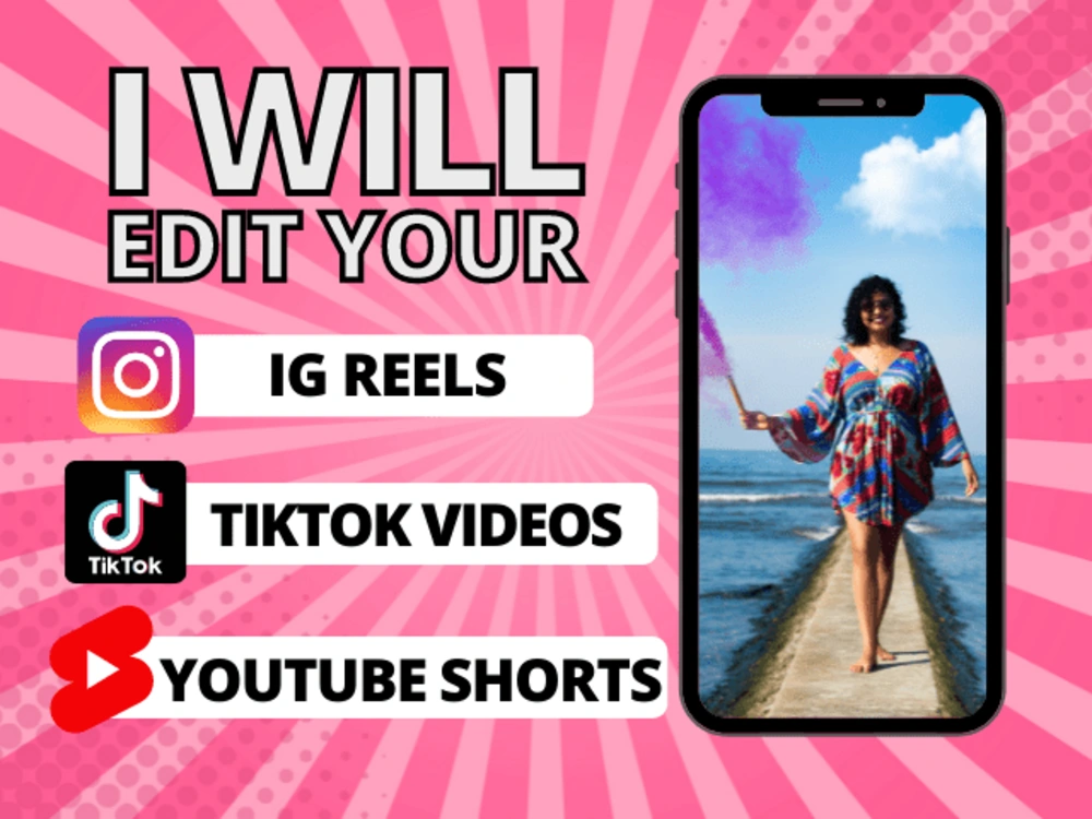 I will edit your tiktok reels shorts videos by Bernard_MD