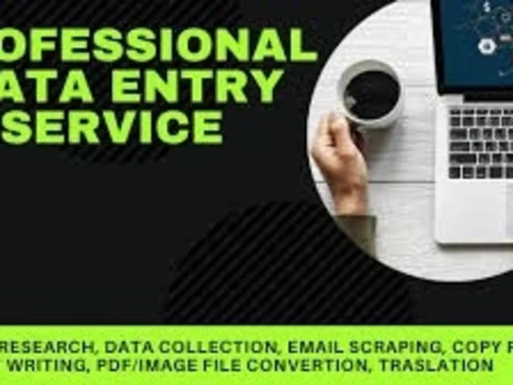 Your Data Entry done in a Jiffy, Just like my other happy clients. Upwork