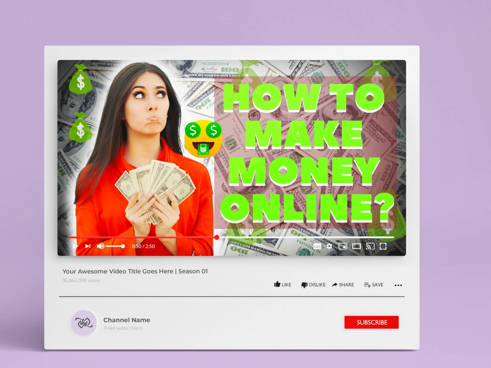 Eye-catching thumbnail designs for YouTube that will attract viewers ...
