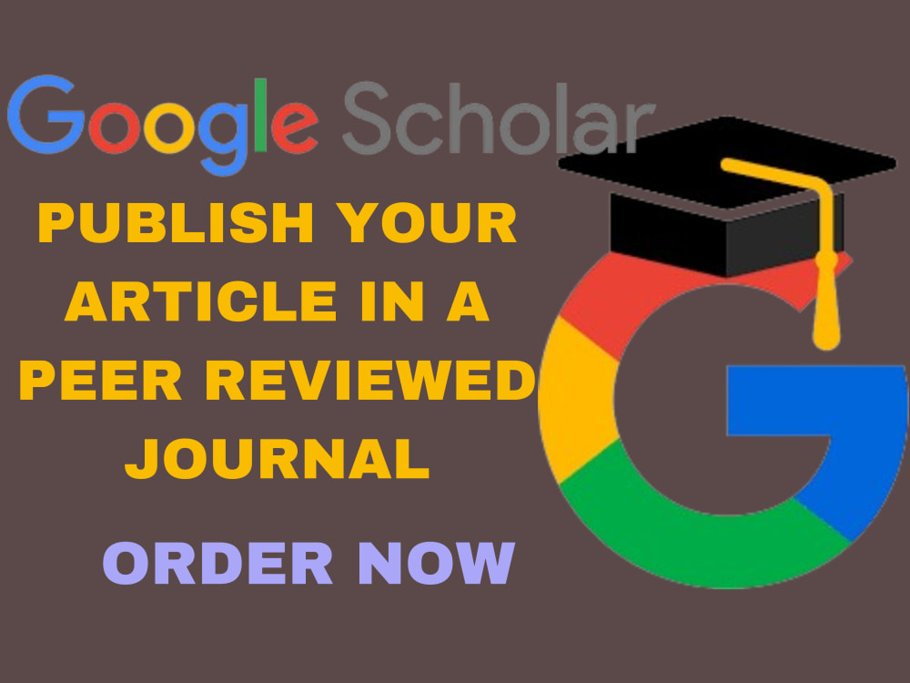 Publish article in ranked peer reviewed journal indexed by google
