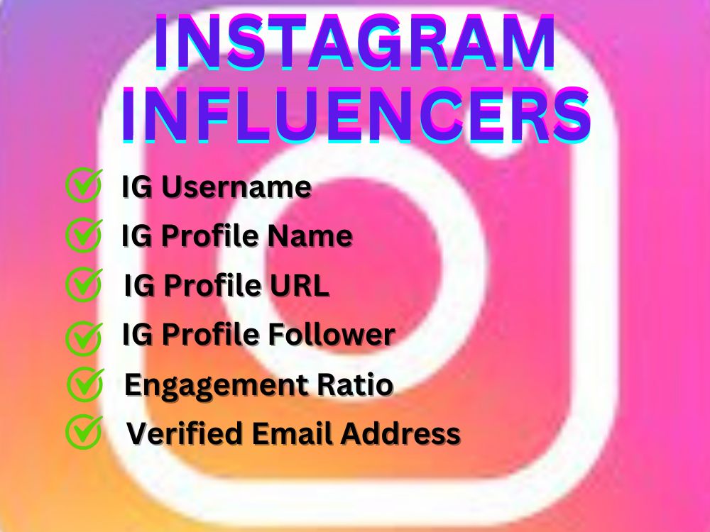 Instagram influencers list for influencer marketing | Upwork