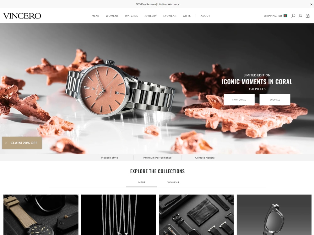 Design a premium shopify store or shopify landing page | Upwork