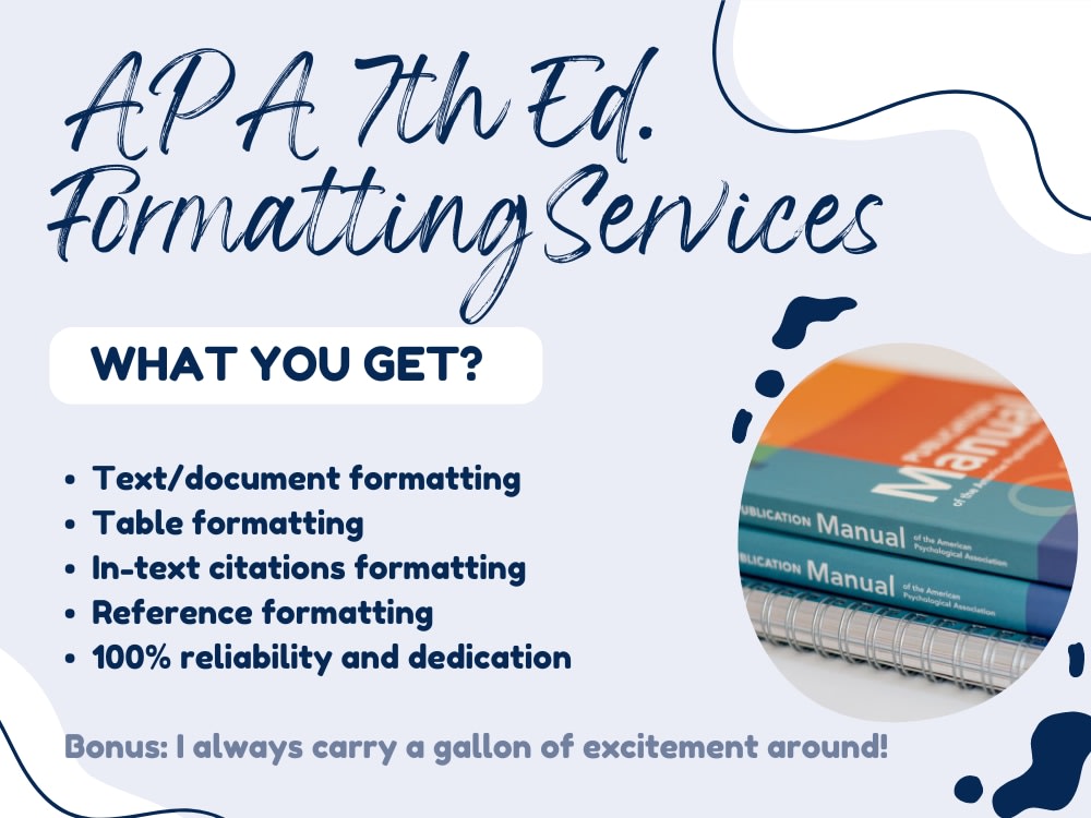 Apa 7th Style Word Formatting Upwork Apa 7th Style Word Formatting Upwork