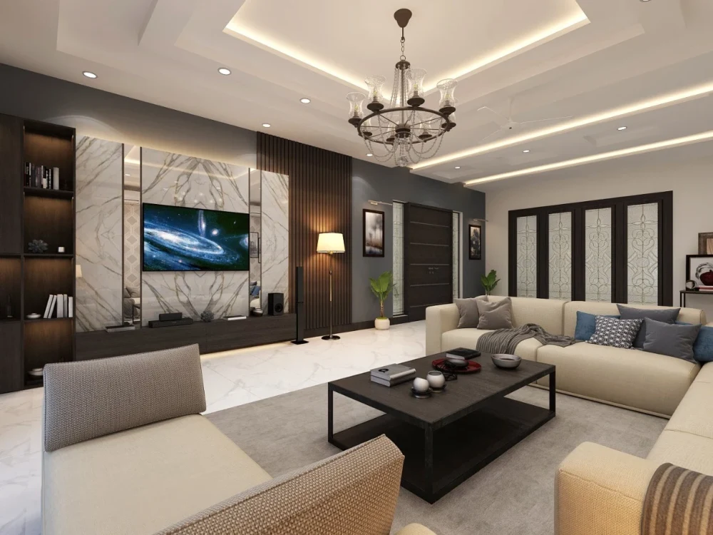 Interior 3d design and visualization for residential and commercial
