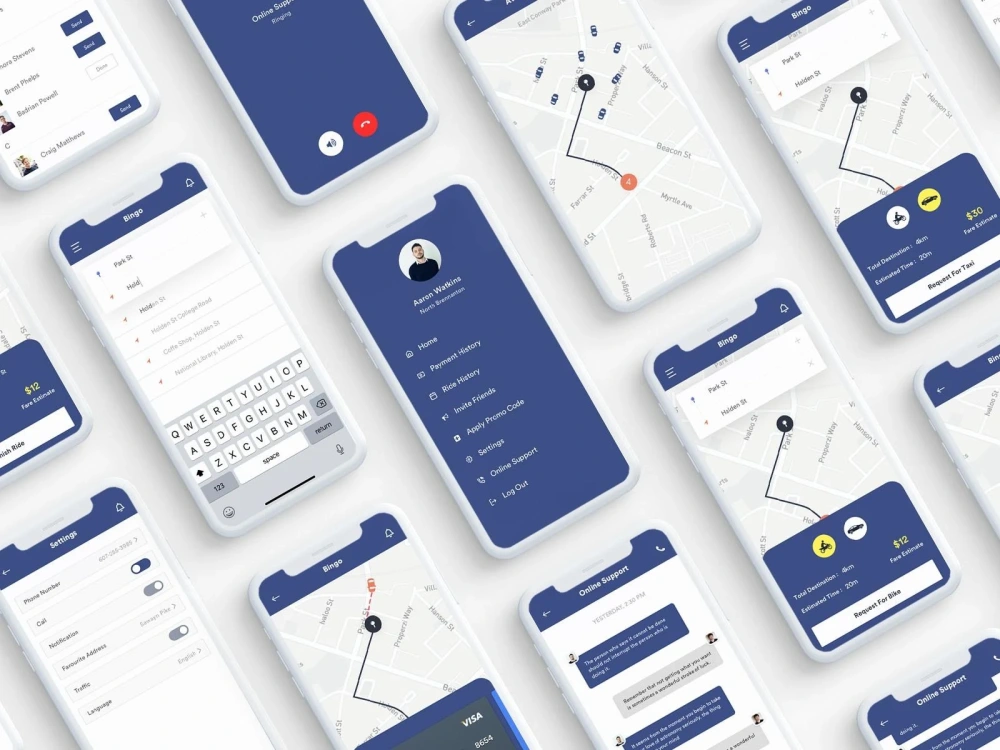 A unique mobile app UI UX design | Upwork