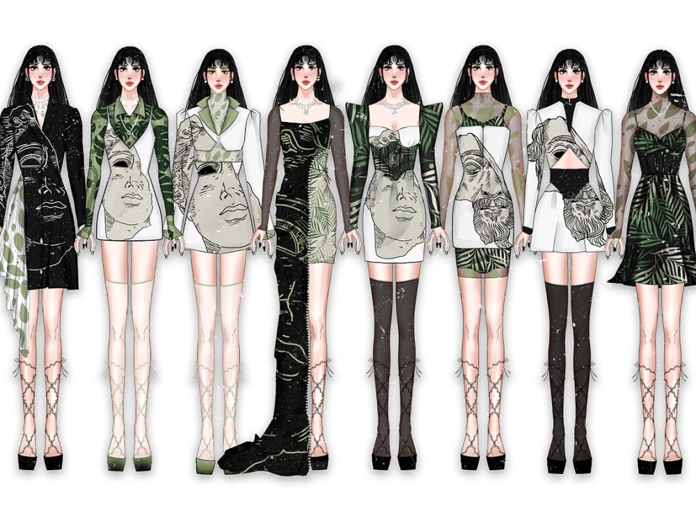 A fantastic Fashion illustration or Collection | Upwork