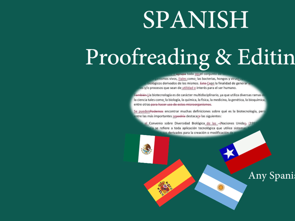 spanish proofreading online