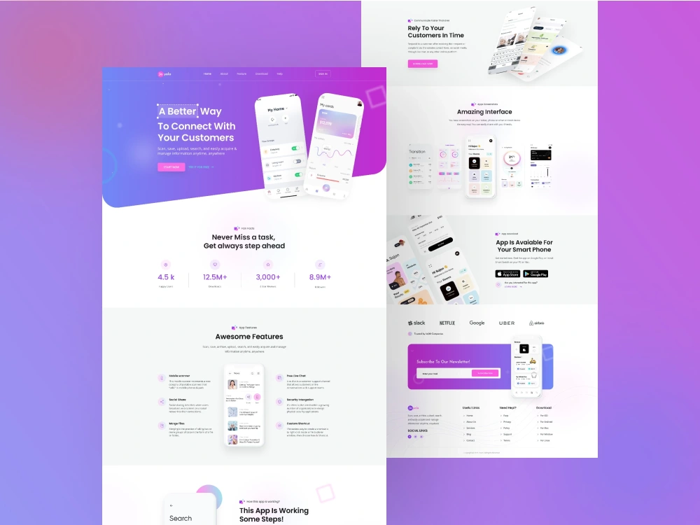 A Website UIUX | Landing page UIUX | UIUX designer | Figma Designer ...