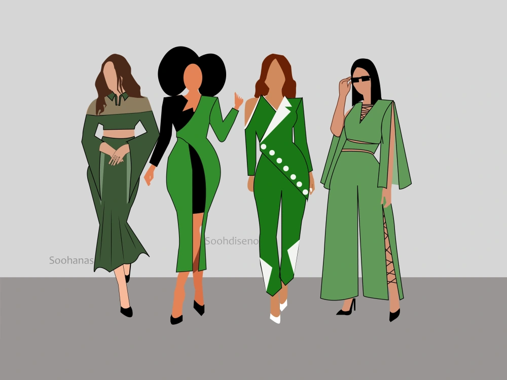 Amazing Fashion Collection illustrations | Upwork