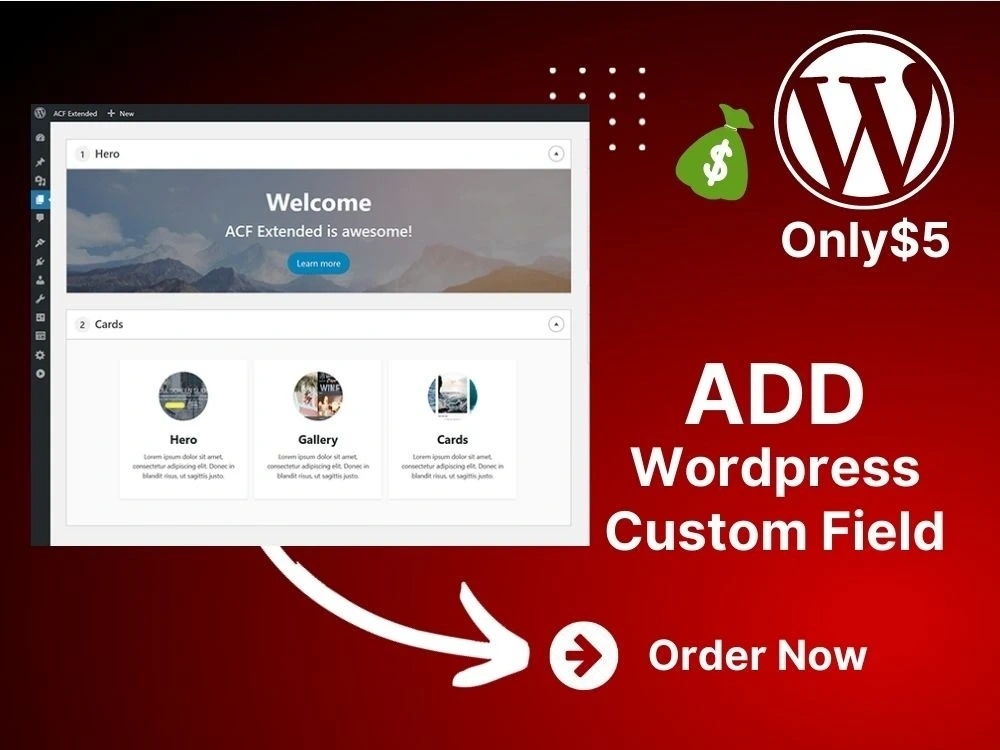 Any custom field to your wordpress theme | Upwork