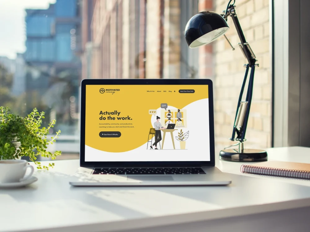 A professional, modern UX/UI website design and website development ...