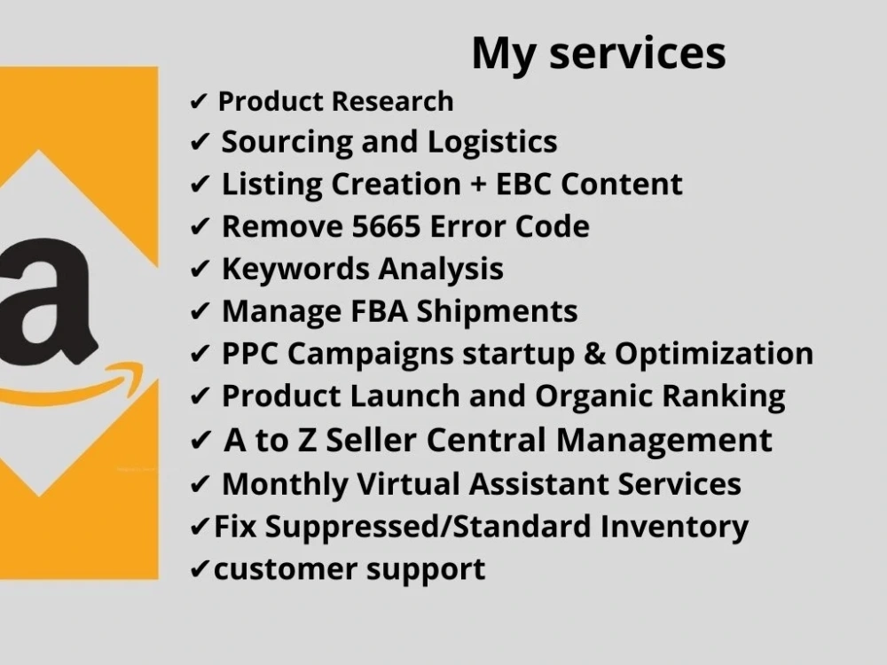 Expert amazon fba virtual assistant || helping your ecommerce business ...