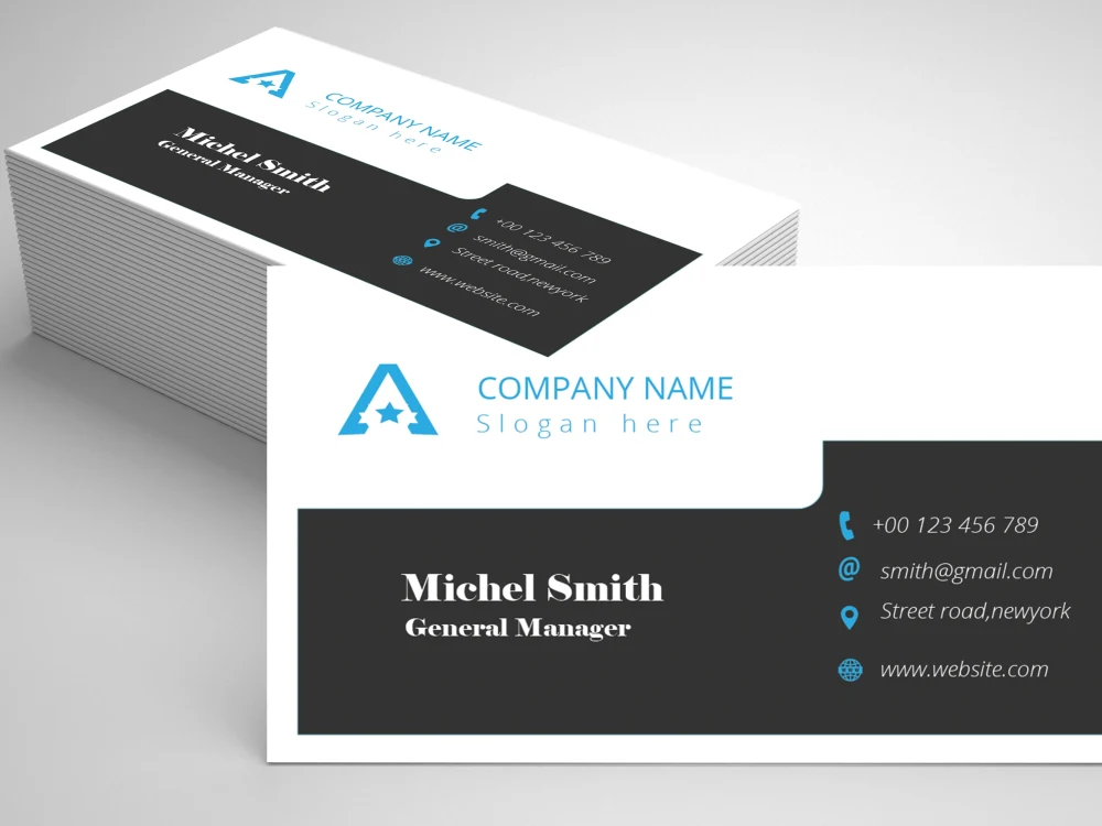 A fantastic Business card design for your business | Upwork