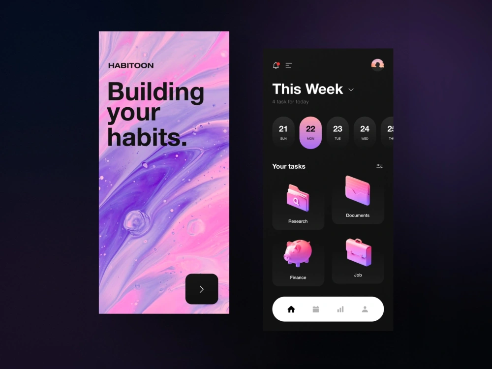 An amazing UX/UI Design for your app | Upwork