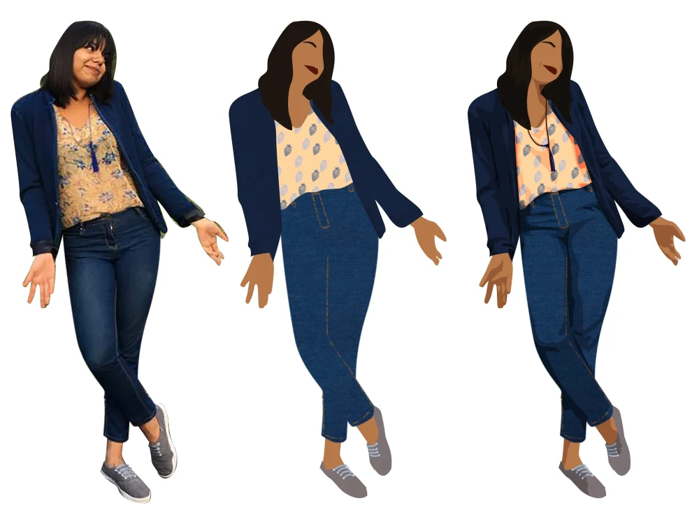 Amazing Portrait Vector Illustration Upwork