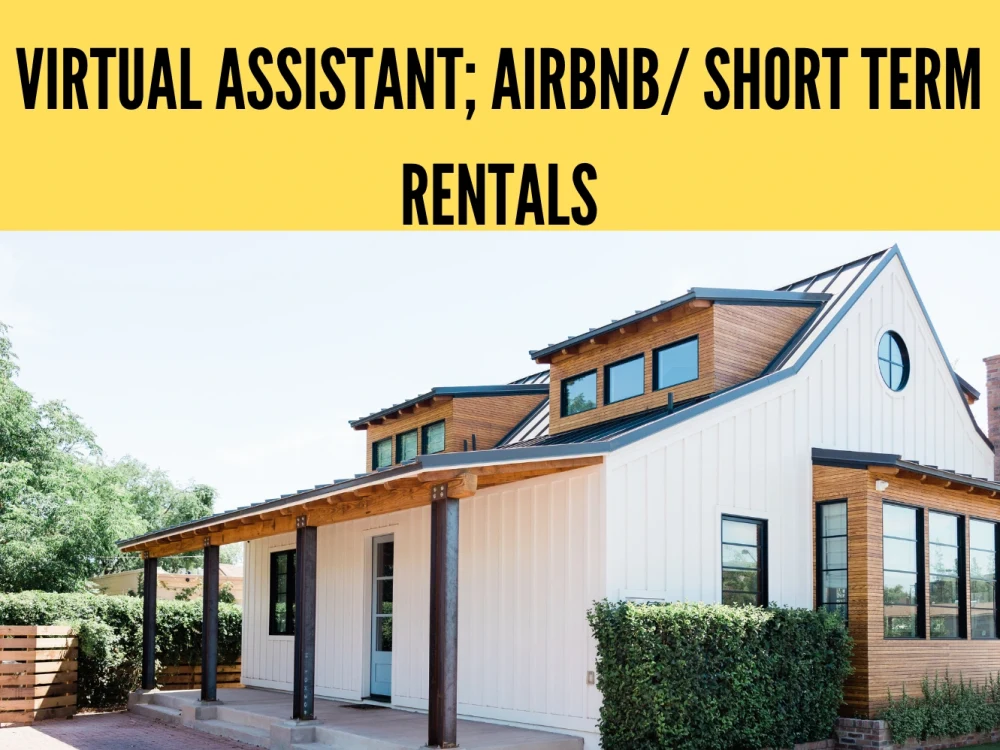 Great Virtual Assistant; Airbnb/ Short Term Rentals Upwork