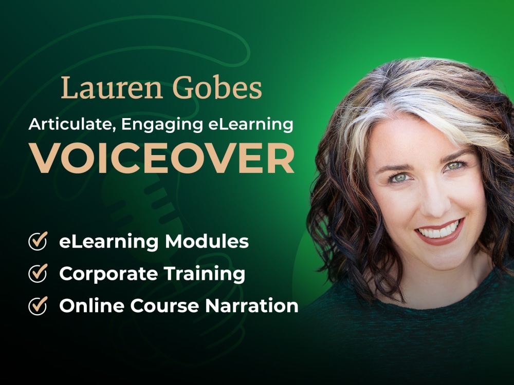 A professional eLearning VoiceOver Corporate Narration Upwork