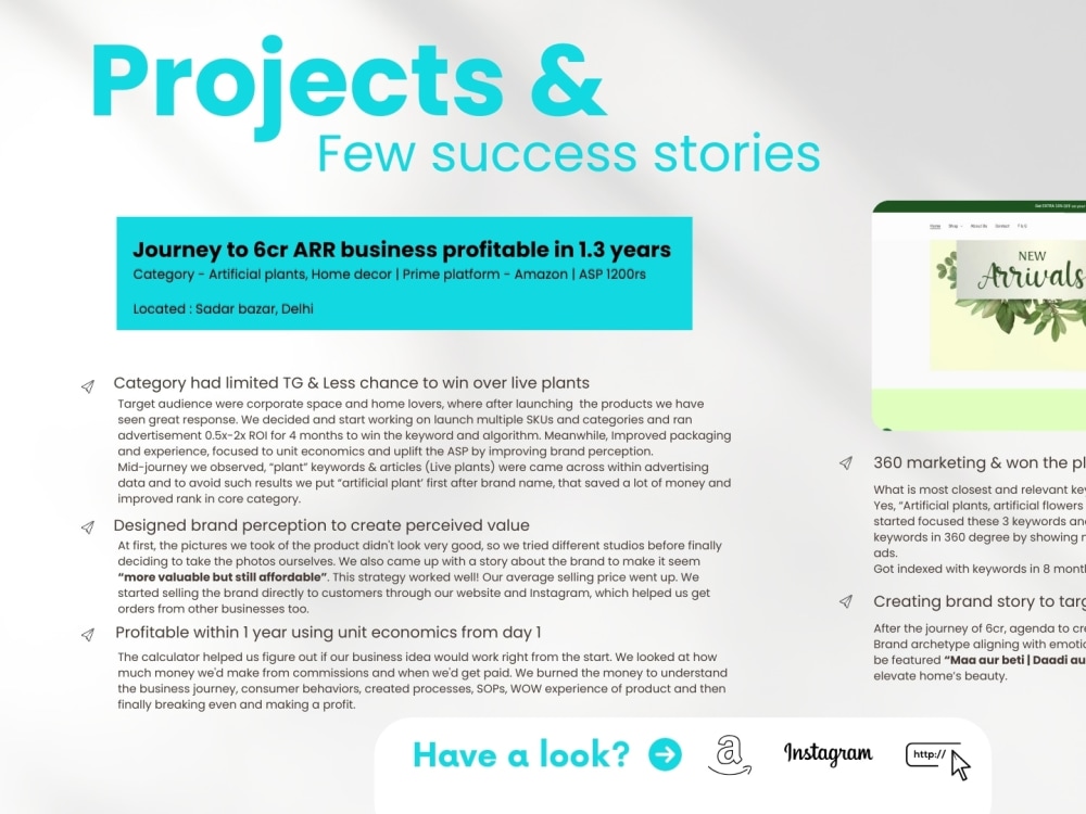 Personal portfolio for showing your best | Upwork