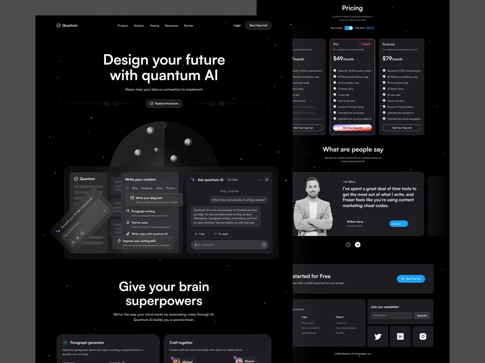 Responsive UX UI Design , Redesign of your Landing page or Homepage ...