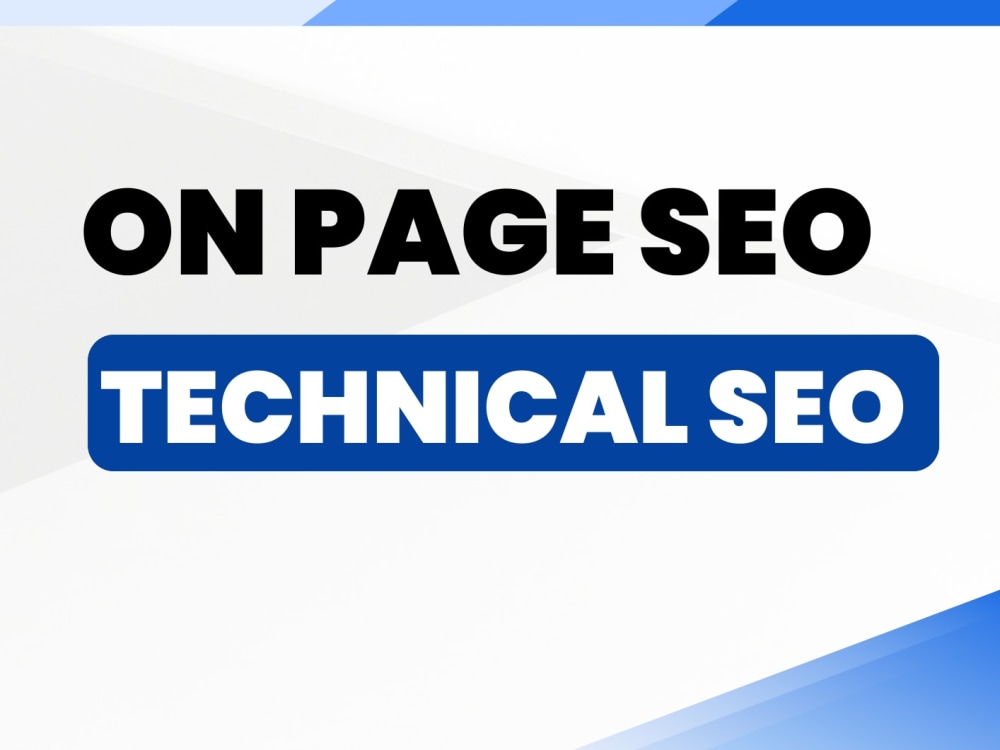 I will provide on page SEO and technical optimization service | Upwork