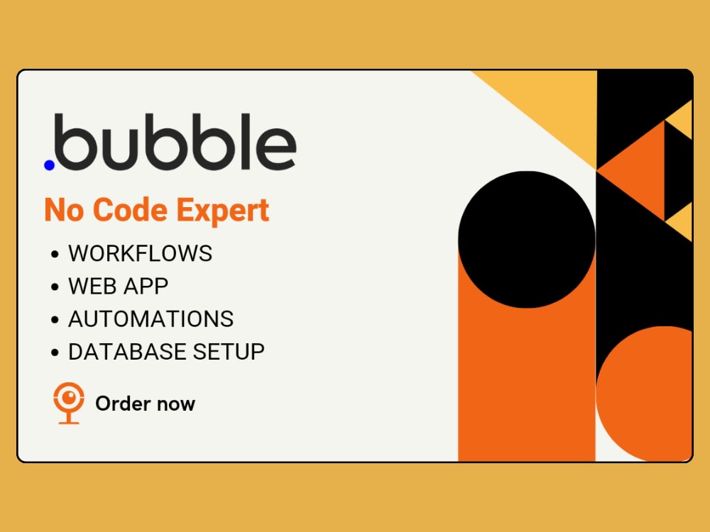 A bubble io, bubble web app, bubble developer | Upwork