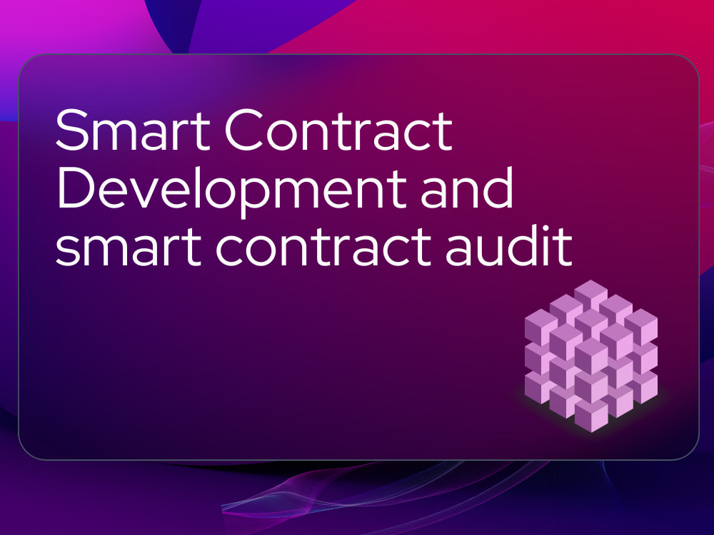 Smart Contract Development And Smart Contract Audit Nft Blockchain Upwork 4043