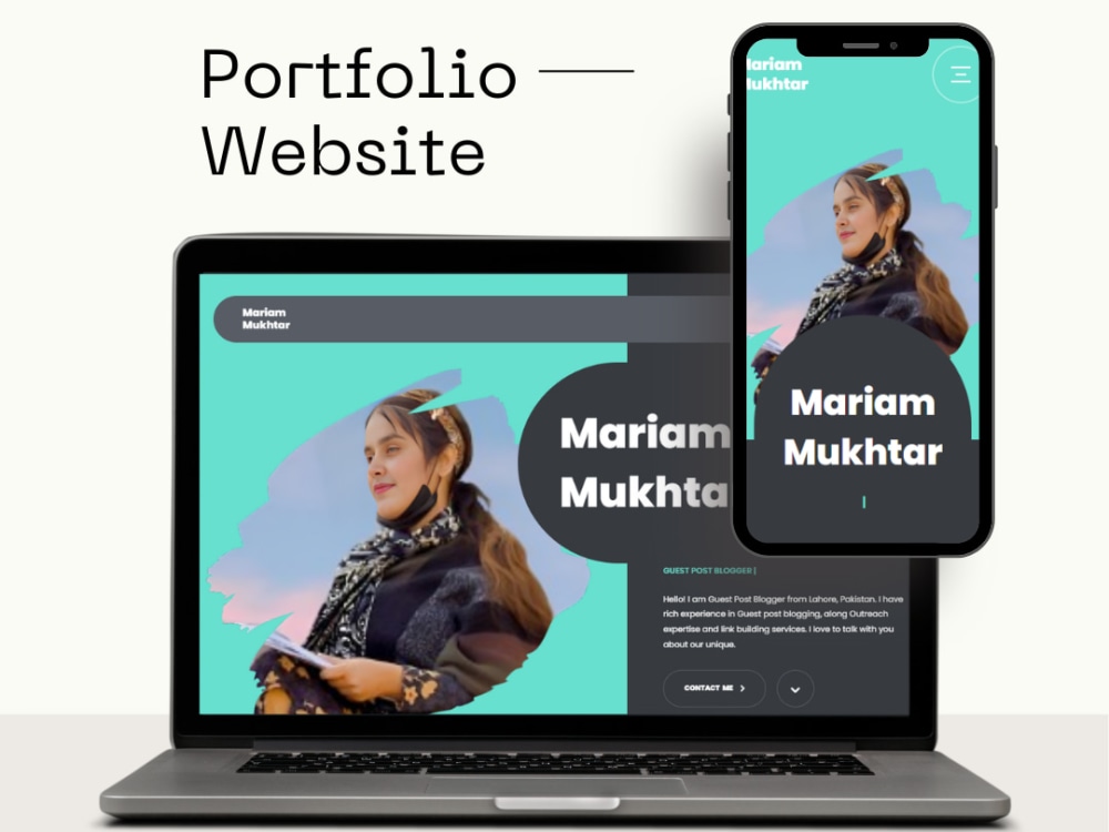 A professional portfolio website | Upwork