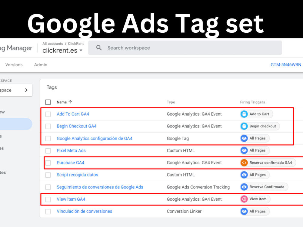 Google Ads Conversion Tracking with Google Analytics 4 dynamic value by ...