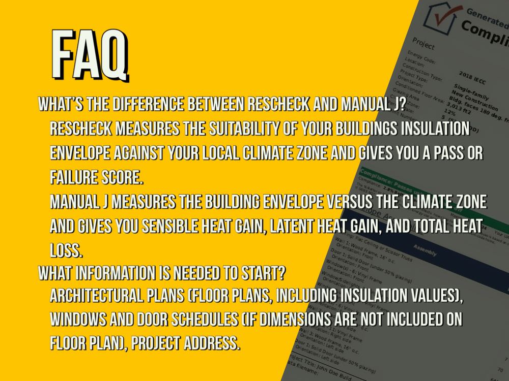 Rescheck Energy efficiency calculations complience certificate code load Upwork