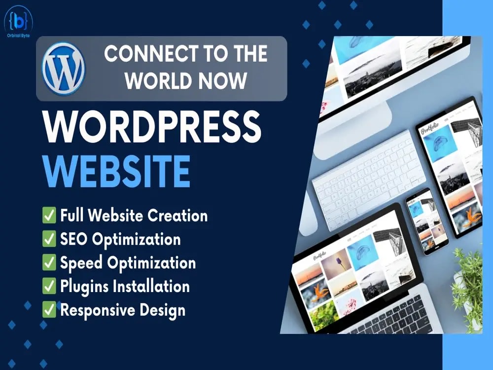 Wordpress website development, design or redesign wordpress blog | Upwork