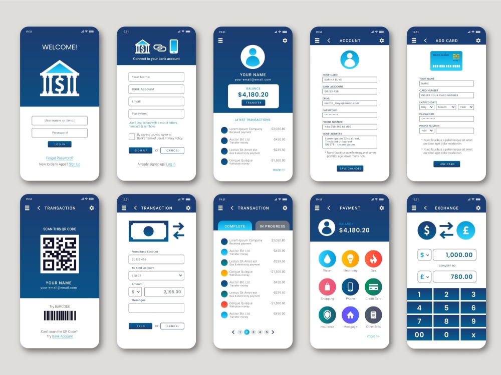 A Fantastic UI/UX Design Of Mobile App | PSD | Figma | Upwork