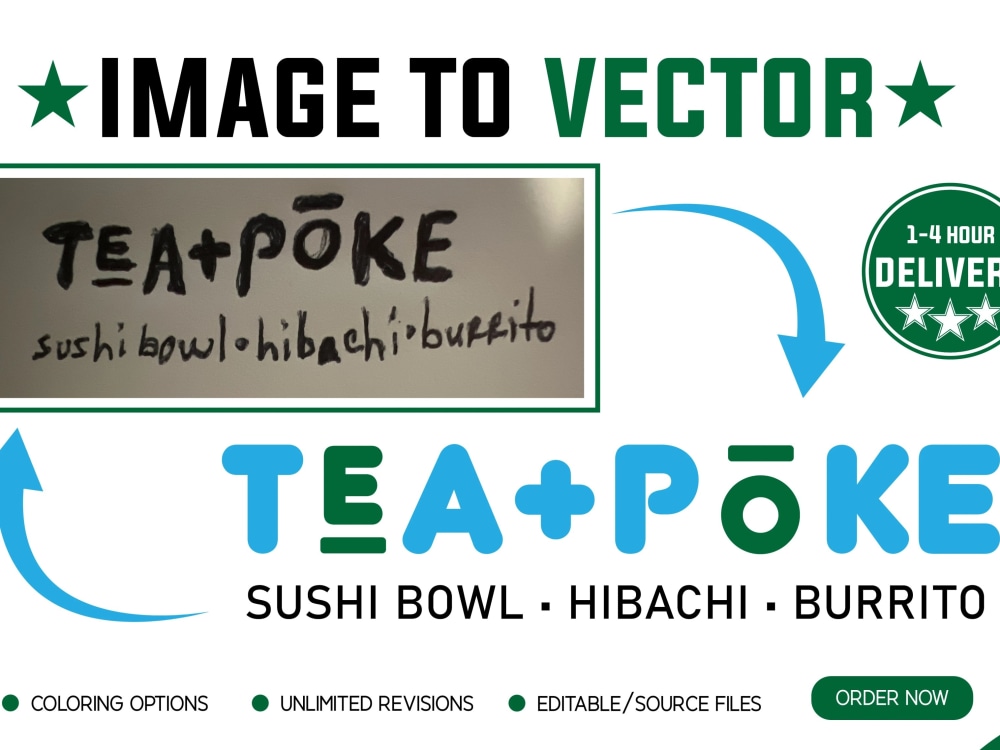 Vector tracing, vectorize image, image to vector, HQ vector ...