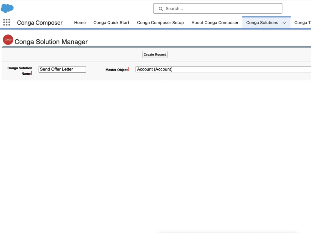 Streamlined Salesforce and Conga Integration for Document Creation Upwork