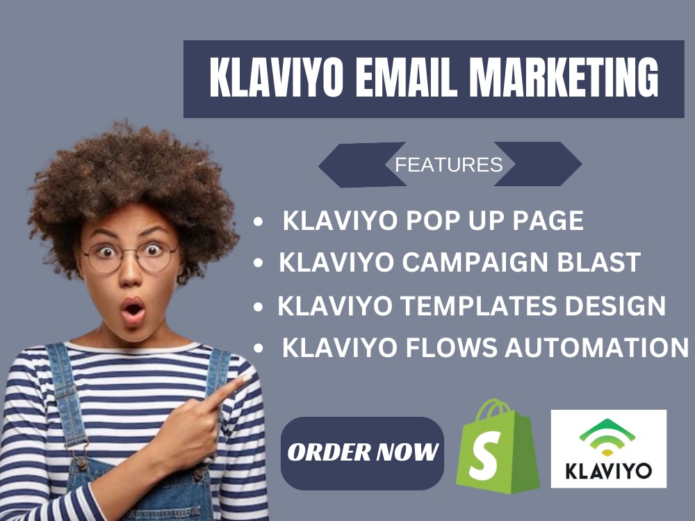 Responsive klaviyo templates design and workflows to your website store