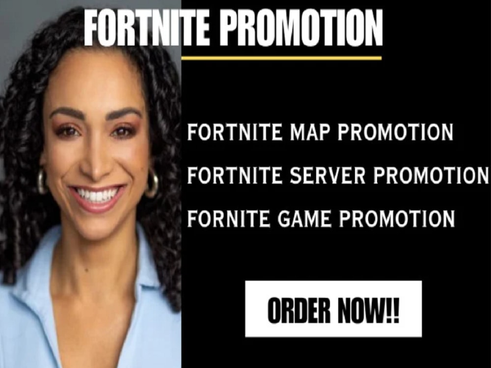 Fortnite game promotion, Fortnite map, steam game and online game