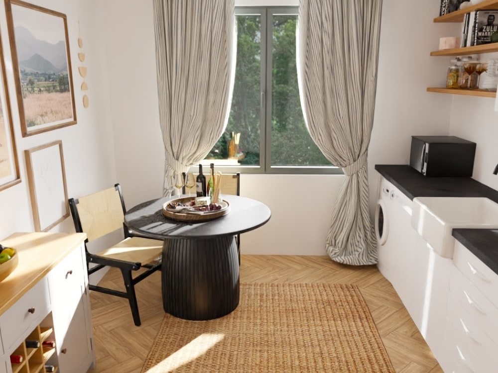 A personalized interior styling concept (3D images, shopping lists, etc ...