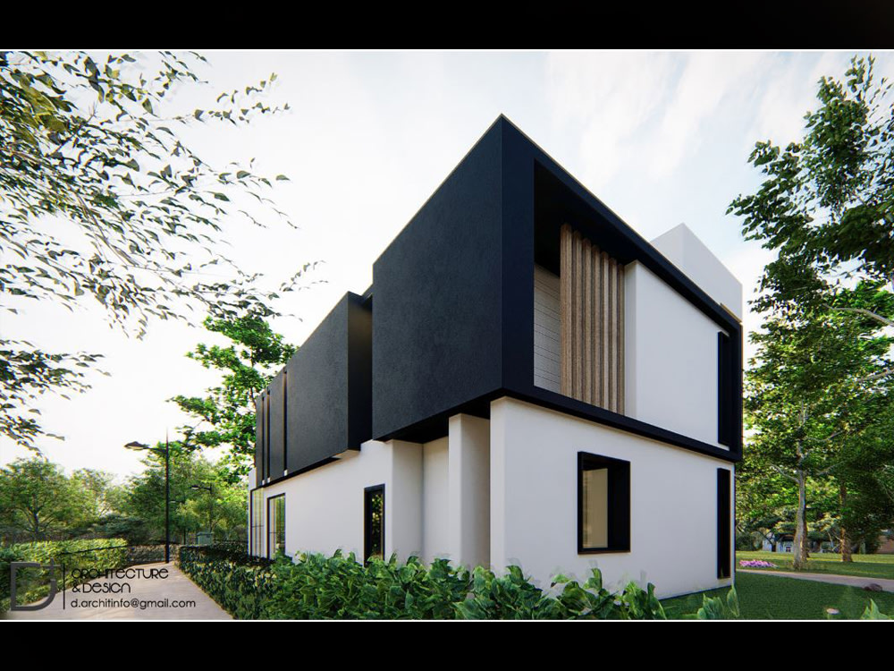 A high quality 3d architecture rendering for interior and exterior ...