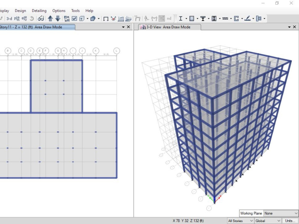 Structural Modeling, Design and Analysis of your building in ETABS | Upwork