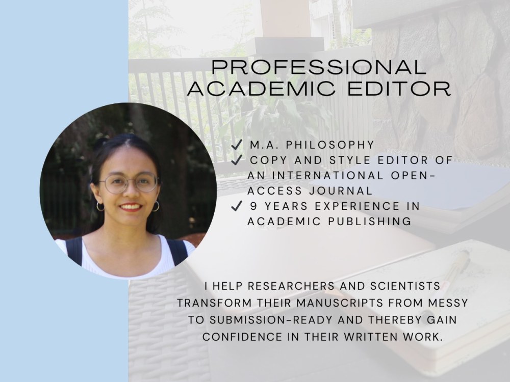 A professionally edited academic article for journal submission 