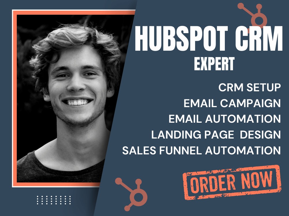 Hubspot CRM, Hubspot landing page, Hubspot Integration, Hubspot email