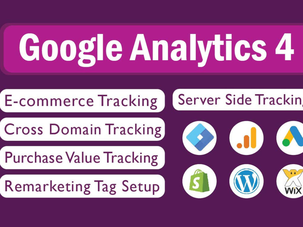 Google analytics 4 ga4 conversion tracking by GTM Upwork