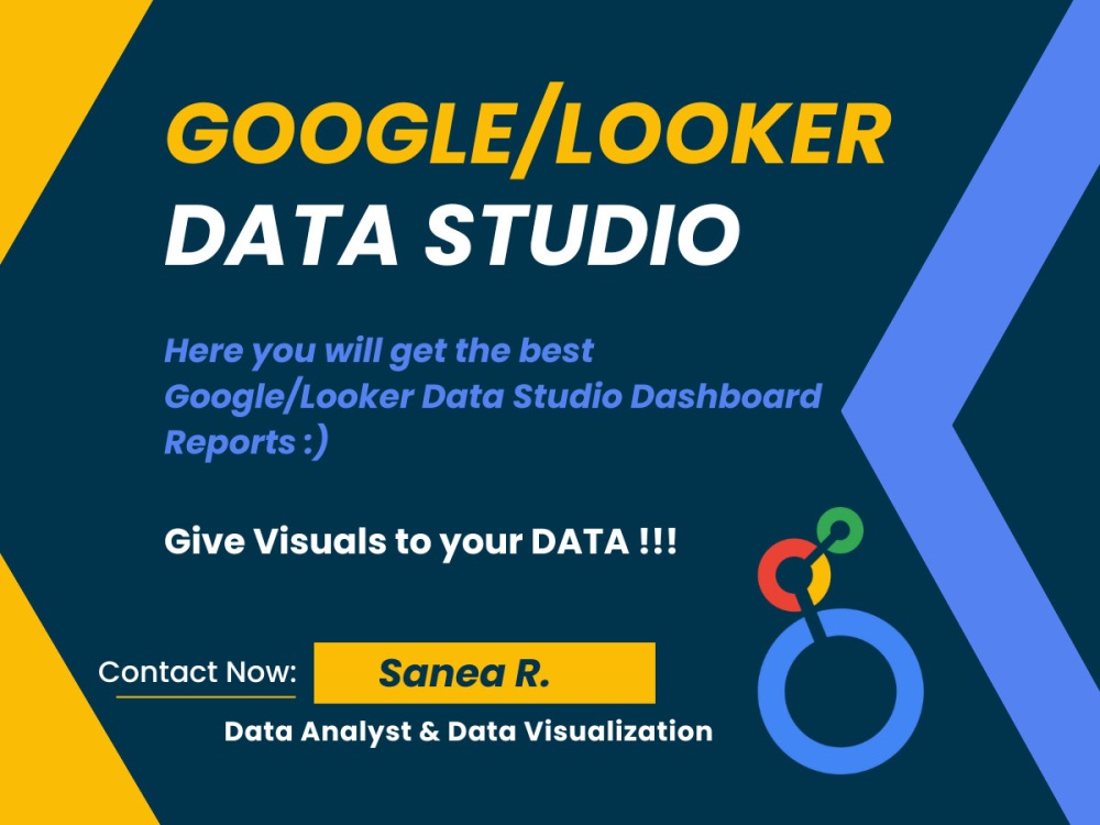 Fantastic Google/Looker Data Studio Dashboard Reports Upwork