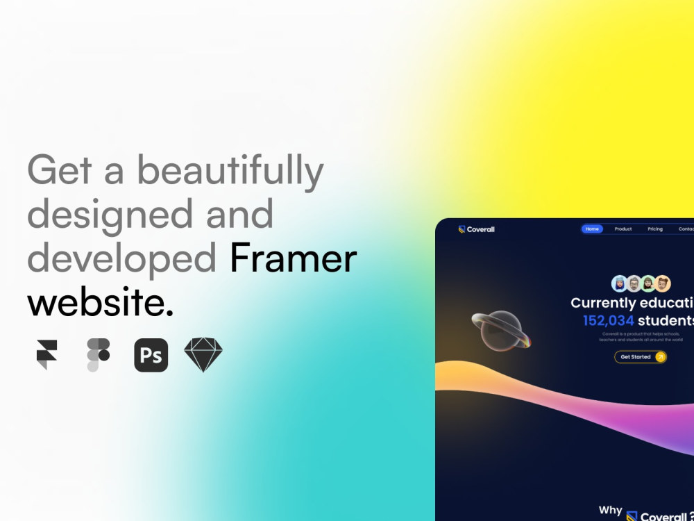 A Framer Website | Framer Expert | Figma to Framer | Landing Page ...
