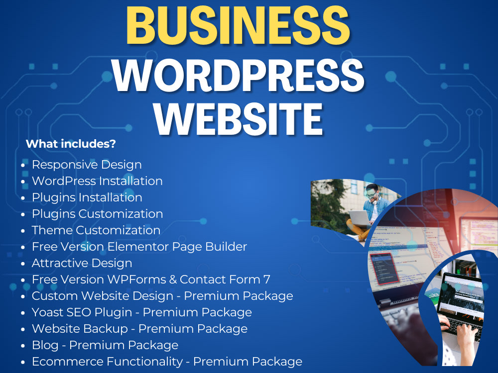 A Fully Functional Business WordPress Website Design | WordPress Expert ...