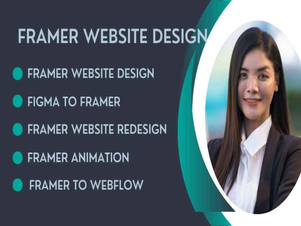 Framer website design and figma to framer | Upwork