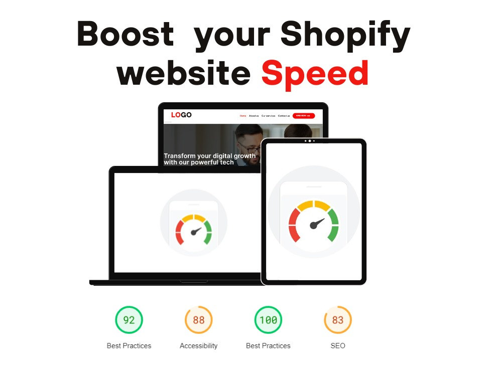 A Boost in Your Shopify Website Speed | Upwork