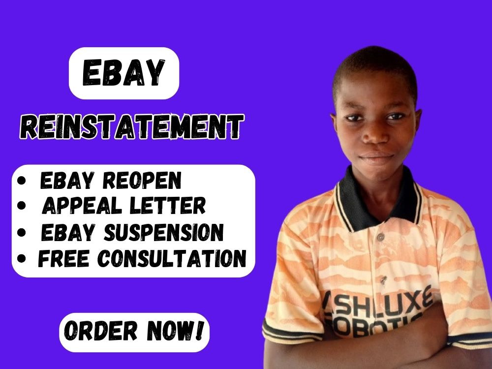 EBay account reinstatement appeal letter, reopen suspended eBay