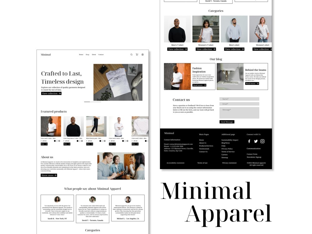 Website UI/UX design in figma | Upwork